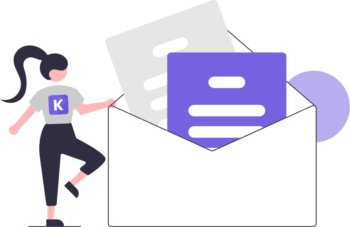 Contact inbox illustration